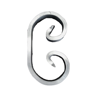 FORGED C-SCROLL - H 4-1/2